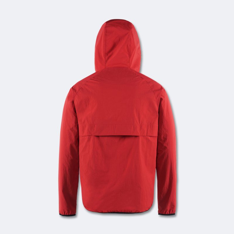 Hooded Wind Jacket Goji Rear