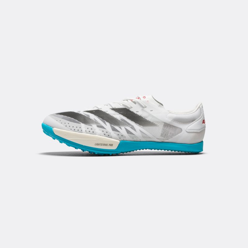 adidas running adizero ambition footwear white black cyan 1