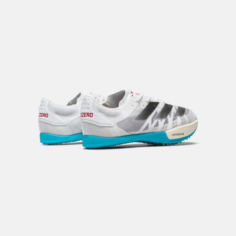 adidas running adizero ambition footwear white black cyan 3