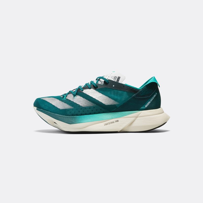 adidas running mens adizero adios pro 3 new york legend teal silver metallic 1