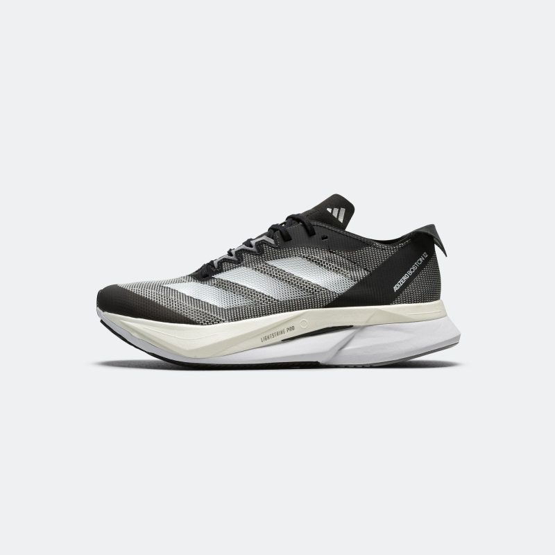 adidas running mens adizero boston 12 core black footwear white carbon 1