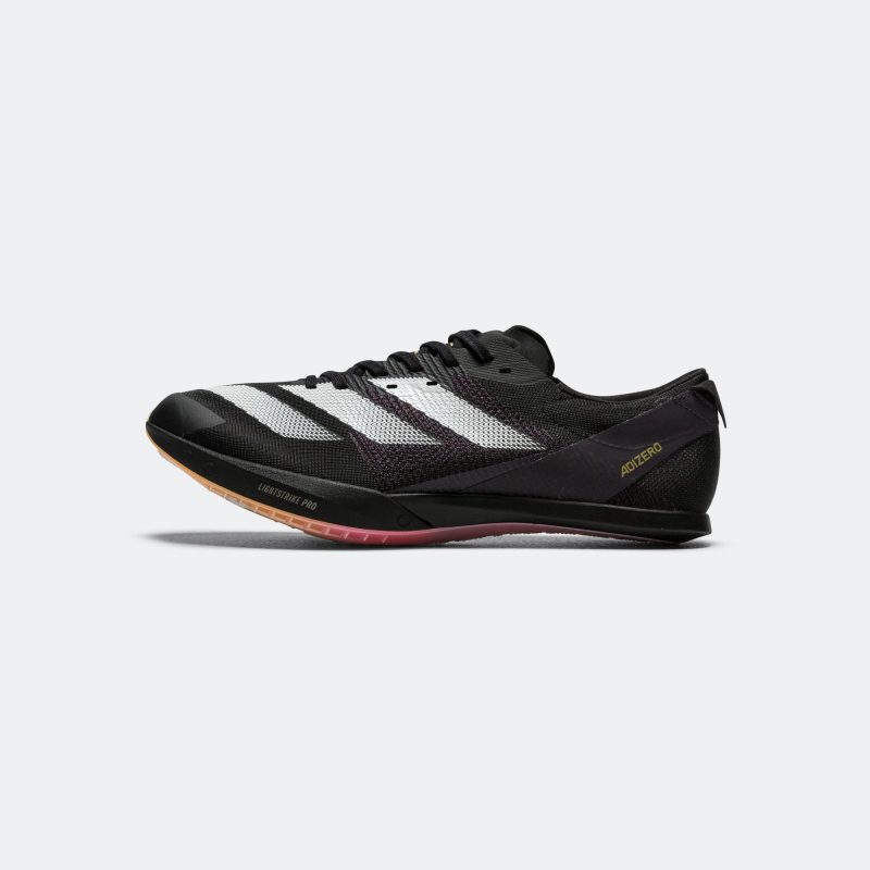 adidas running mens adizero finesse core black zero metallic spark 1