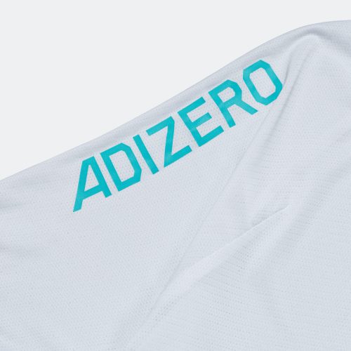 adidas running mens adizero running tee white 3