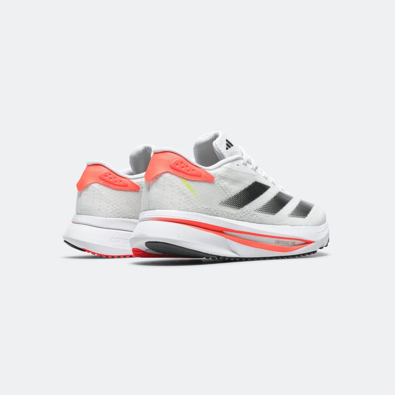 adidas running mens adizero sl2 cloud white core black orange 3