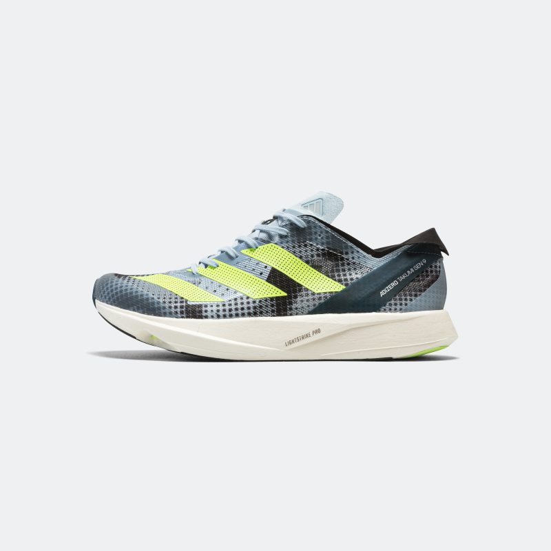 adidas running mens adizero takumi sen 9 grey green 1