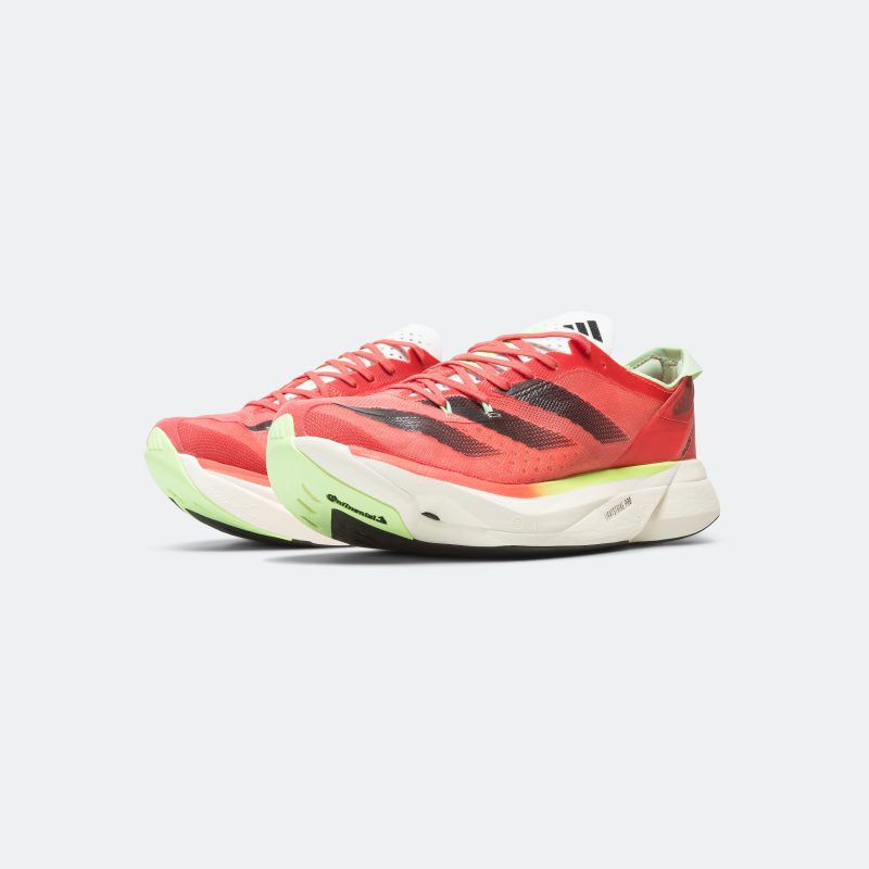 adidas running mens and womens adizero adios pro 3 preloved scarlet aurora metallic solar red 2