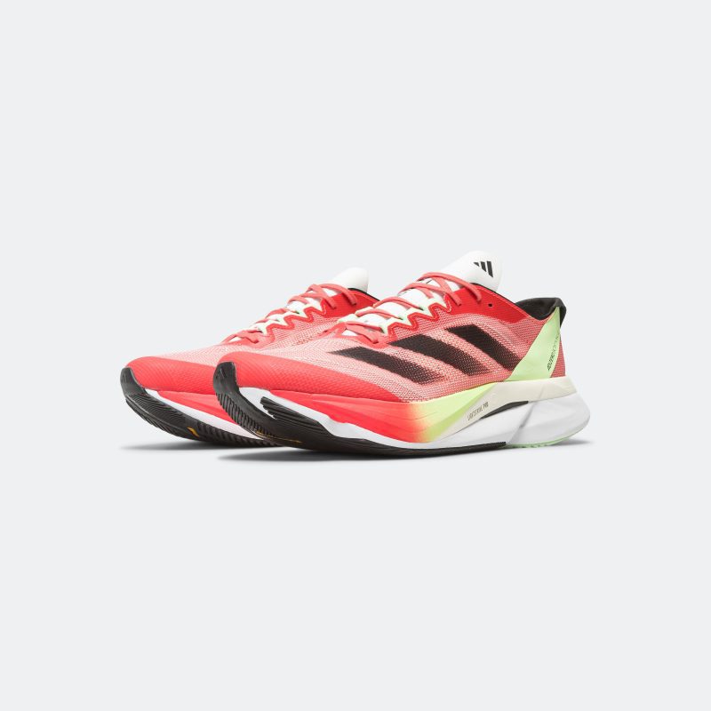 adidas running mens and womens boston 12 preloved scarlet aurora metallic solar red 2