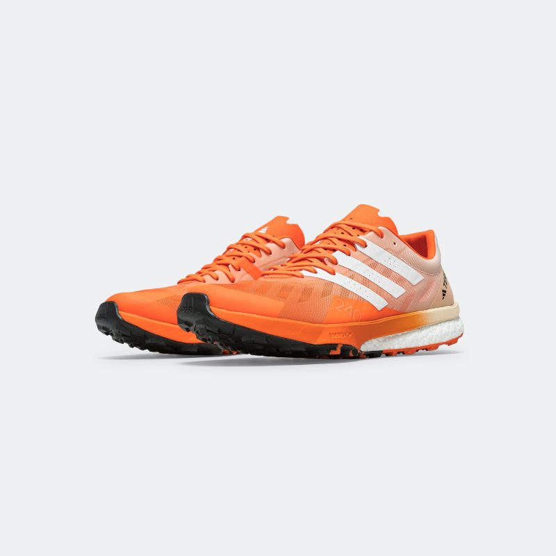 adidas running terrex speed ultra orange white 2