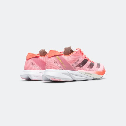 adidas running womens adizero adios 8 pink spark aurora metallic solar red 3