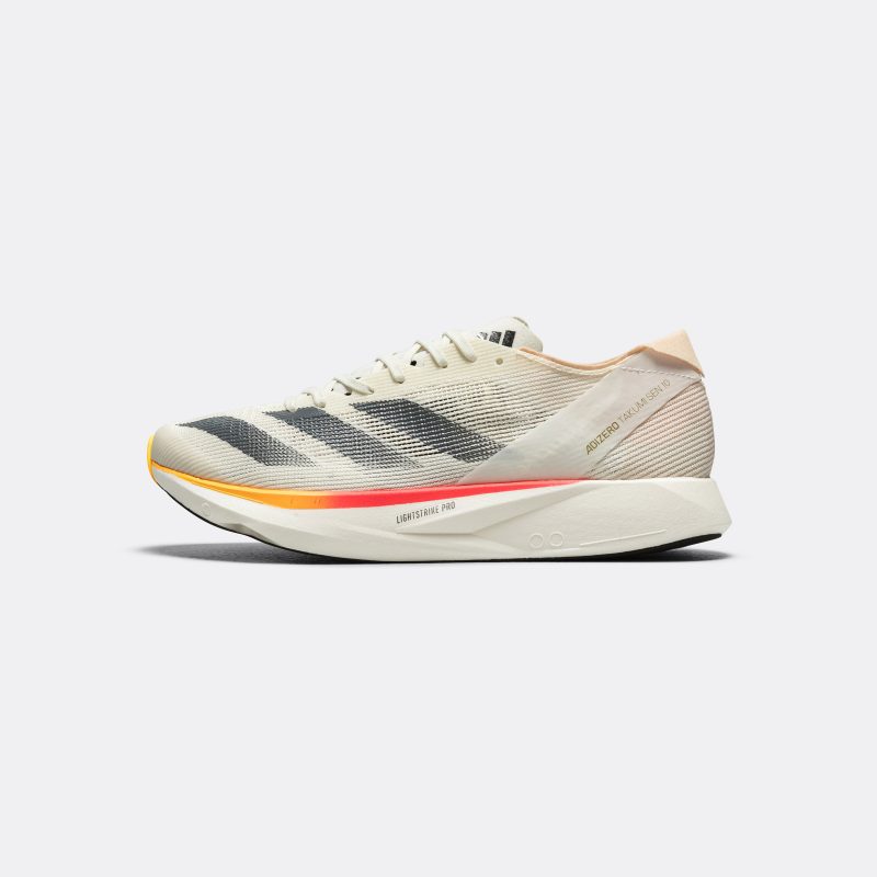 adidas running womens adizero takumi sen 10 ivory iron metallic off white 1