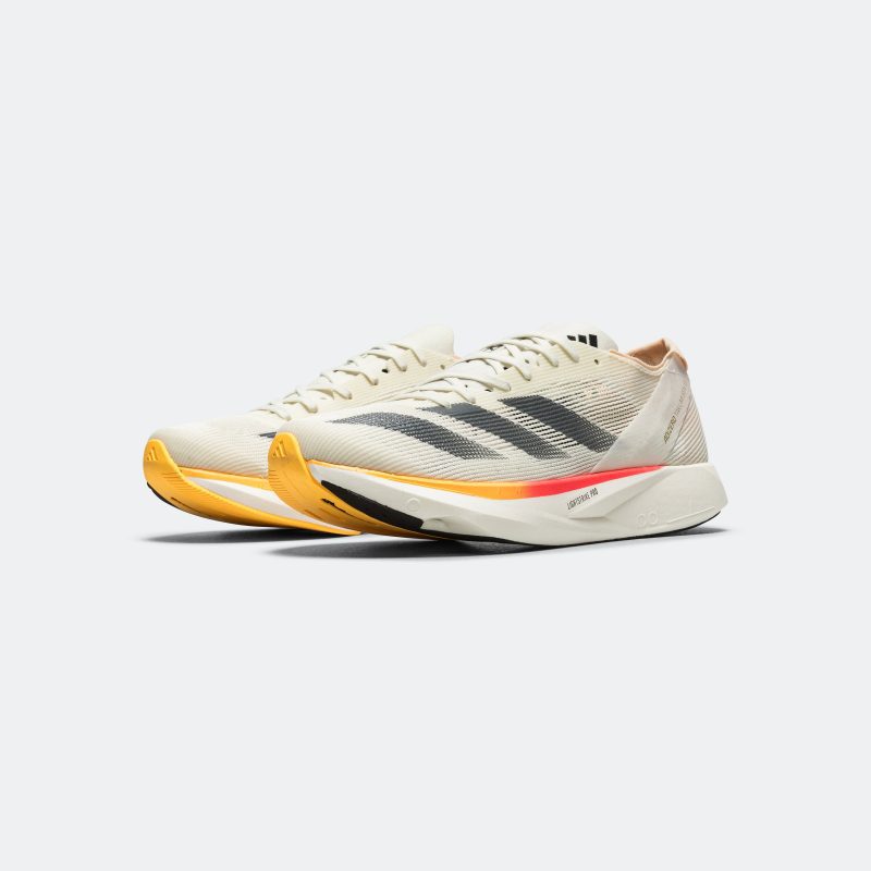 adidas running womens adizero takumi sen 10 ivory iron metallic off white 2