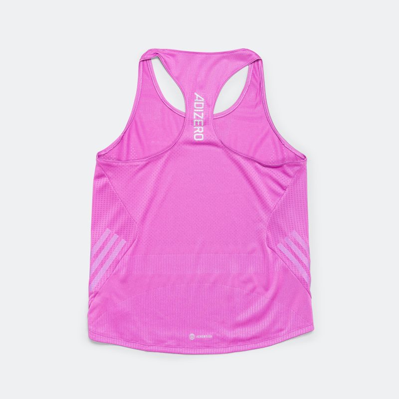 adidas running womens adizero tank semi pulse lilac 2