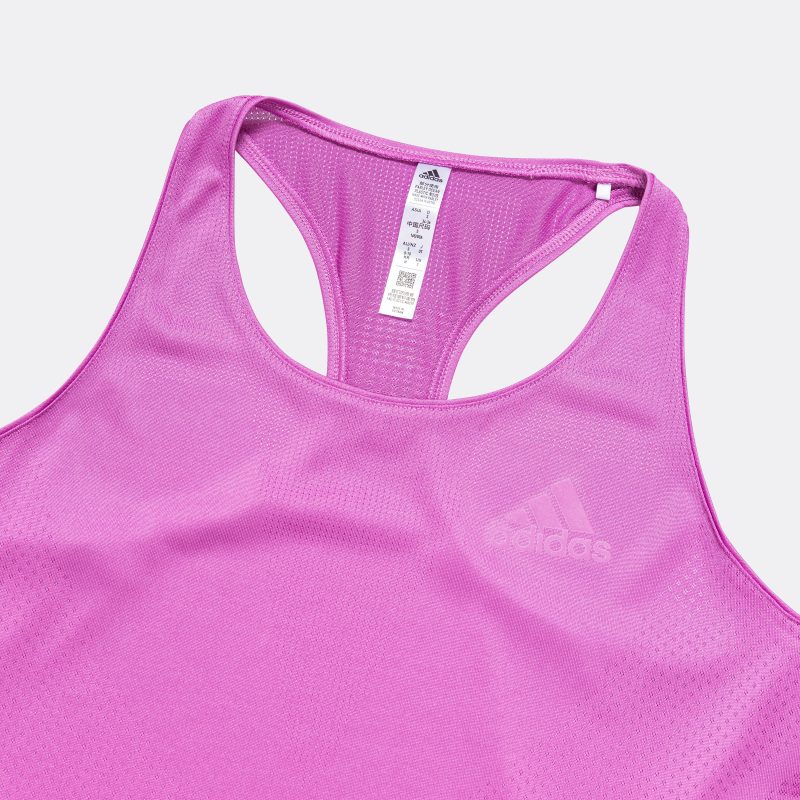 adidas running womens adizero tank semi pulse lilac 3