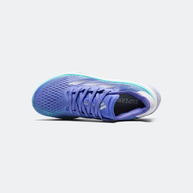 adidas running womens supernova prima cobalt blue purple tint dark blue 4