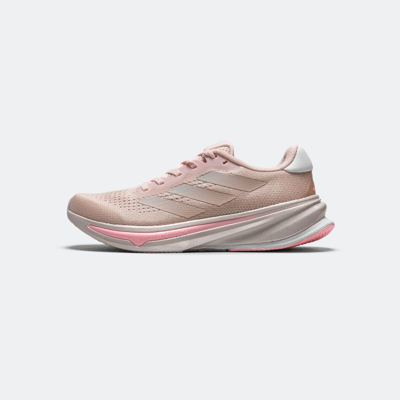 adidas running womens supernova rise sandy pink dash grey 1