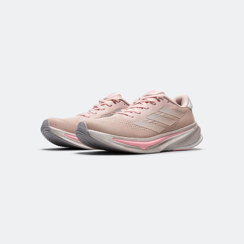 adidas running womens supernova rise sandy pink dash grey 2