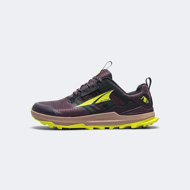 altra running womens lone peak 8 dark purple 1