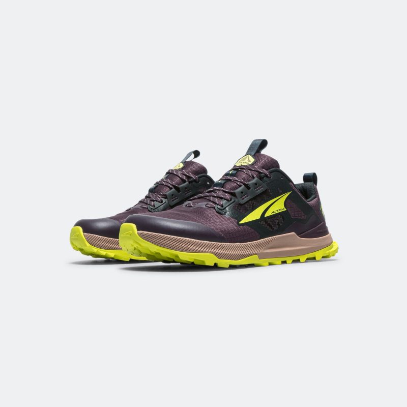 altra running womens lone peak 8 dark purple 2