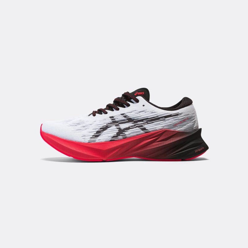 asics running mens and womens novablast 3 white black red 1 bfa1cc14 2780 485c 8abe 13d8f3d1c939