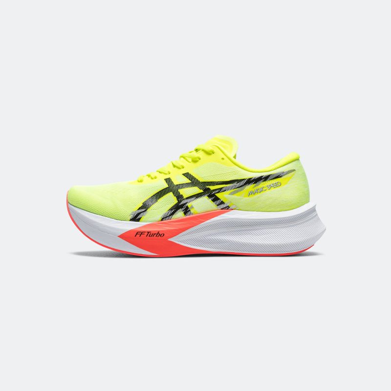 asics running paris pack magic speed 4 safety yellow black 1