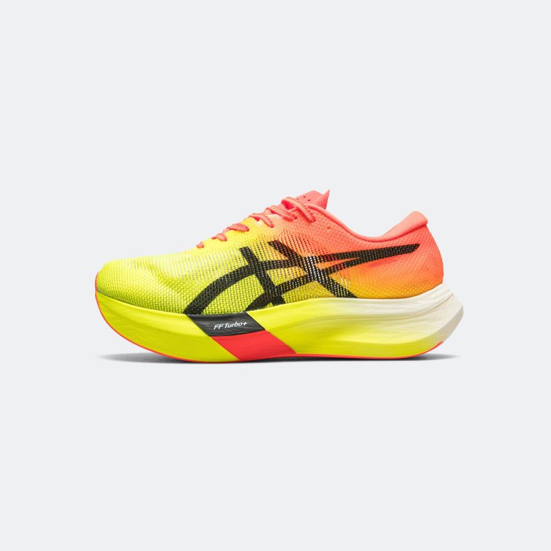 asics running paris pack metaspeed sky safety yellow black 1