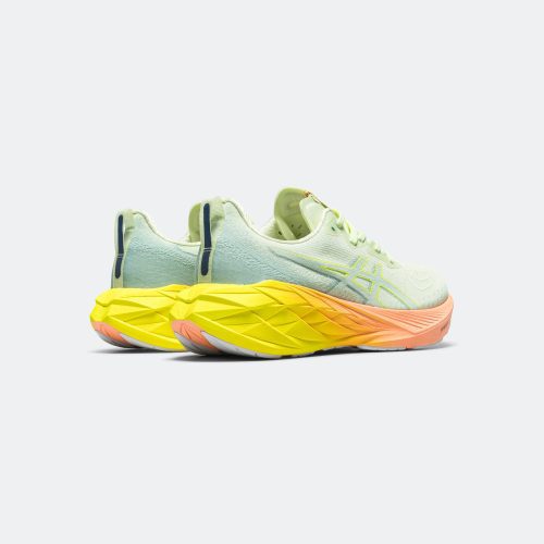 asics running paris pack novablast 4 cool matcha safety yellow 3