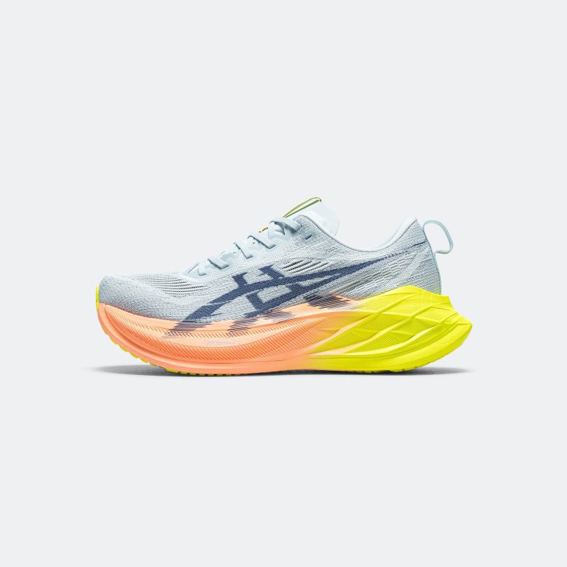 asics running paris pack superblast 2 cool grey safety yellow 1