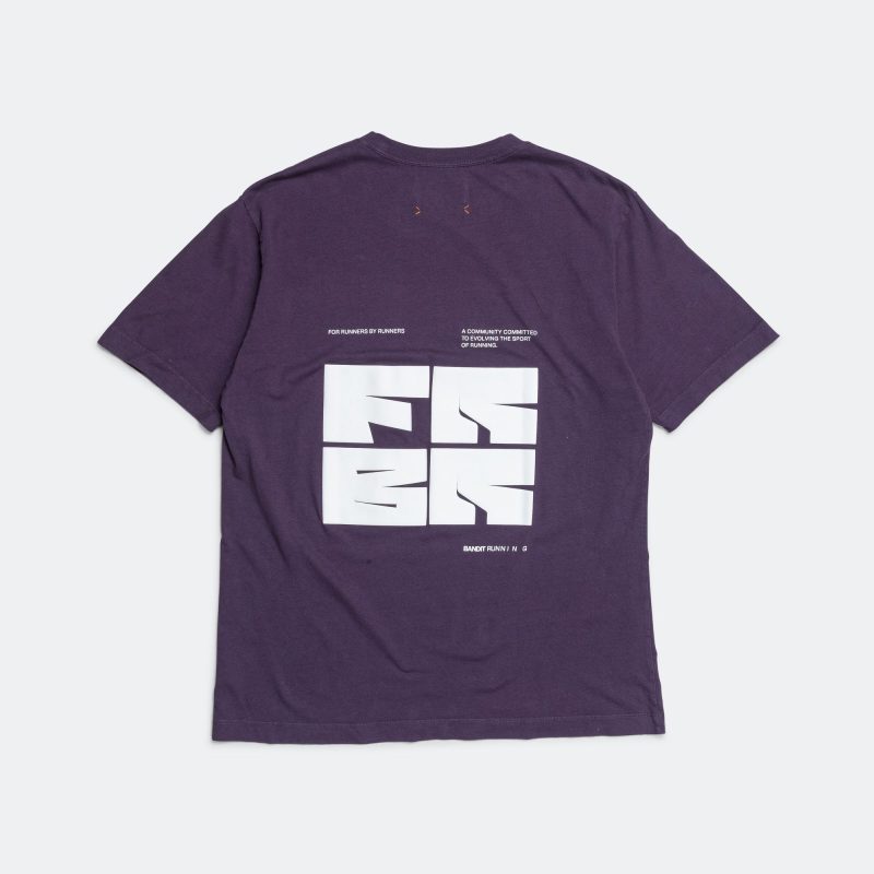 bandit running frbr ss tee purple 1