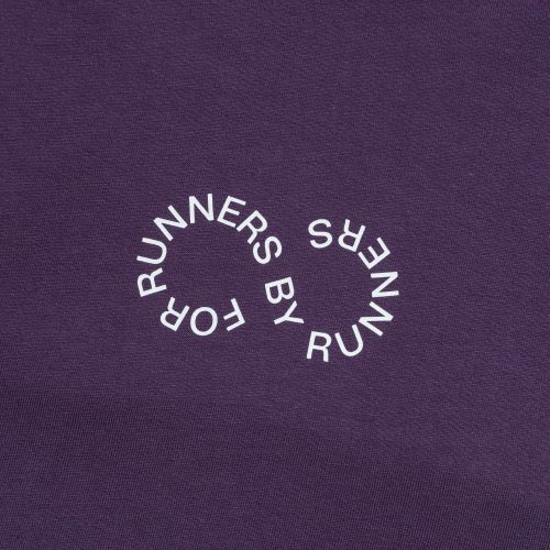 bandit running frbr ss tee purple 4