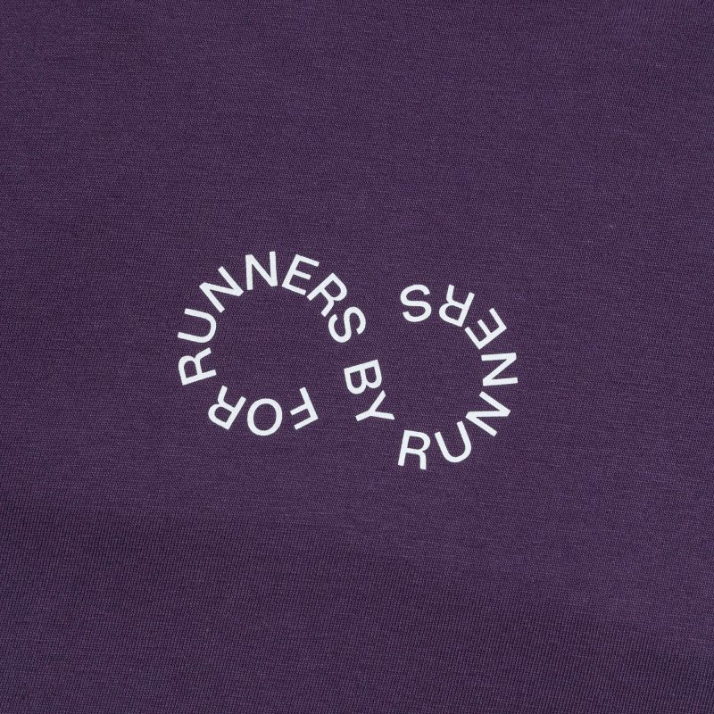 bandit running frbr ss tee purple 4