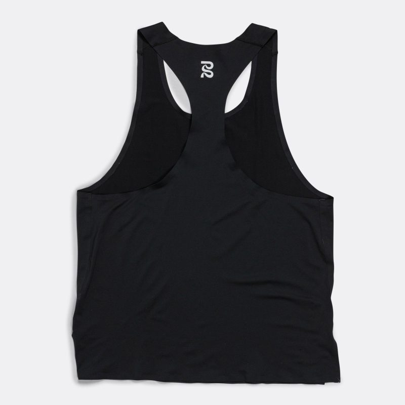 bandit running mens airware performance singlet black 2