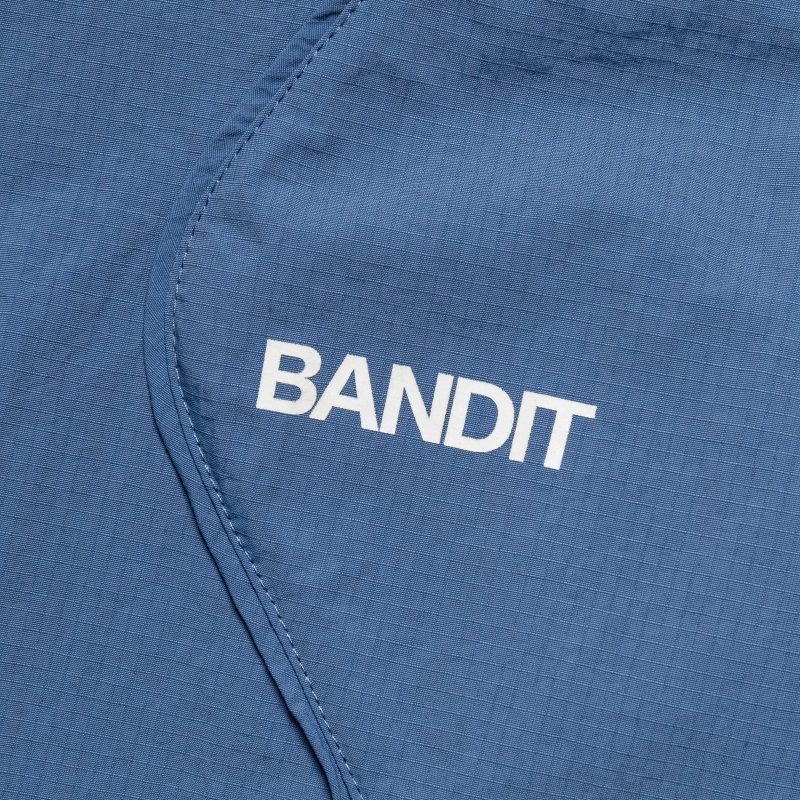 bandit running mens japanese ripstop windbreaker space blue 4