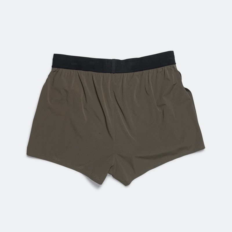 bandit running mens run short grey 2