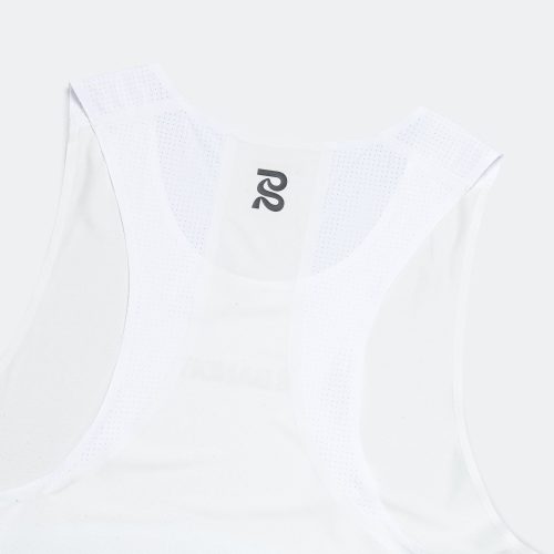 bandit running mens run tank white 6