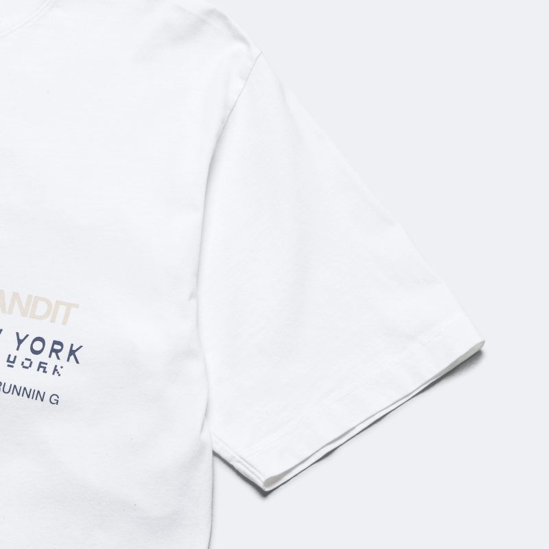 bandit running new york ny cotton tee white 5