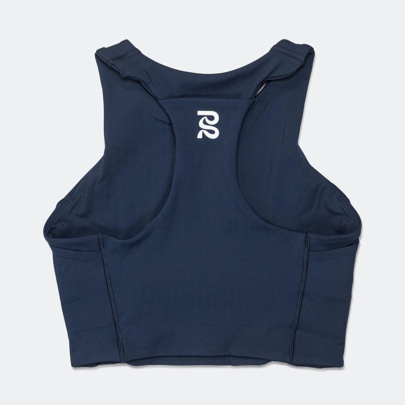 bandit running superbeam scoop neck bra ny navy 2