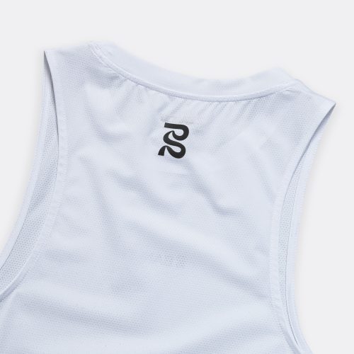 bandit running womens air ware mesh singlet white 6 1