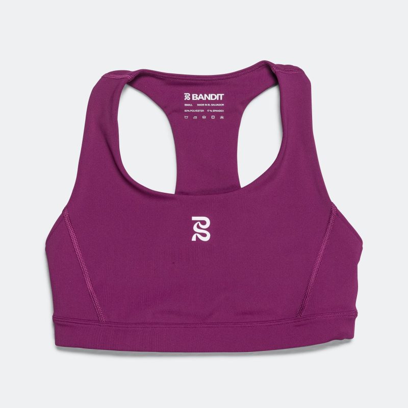 bandit running womens bra purple 1