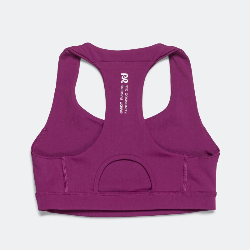 bandit running womens bra purple 2