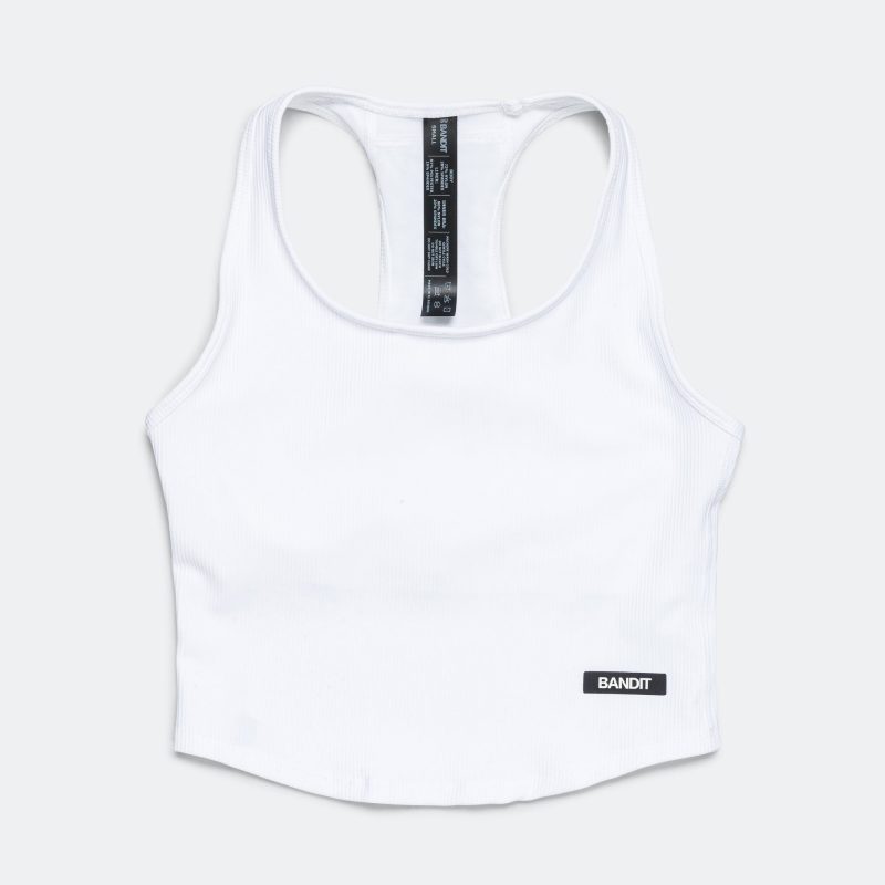 bandit running womens crop white 1