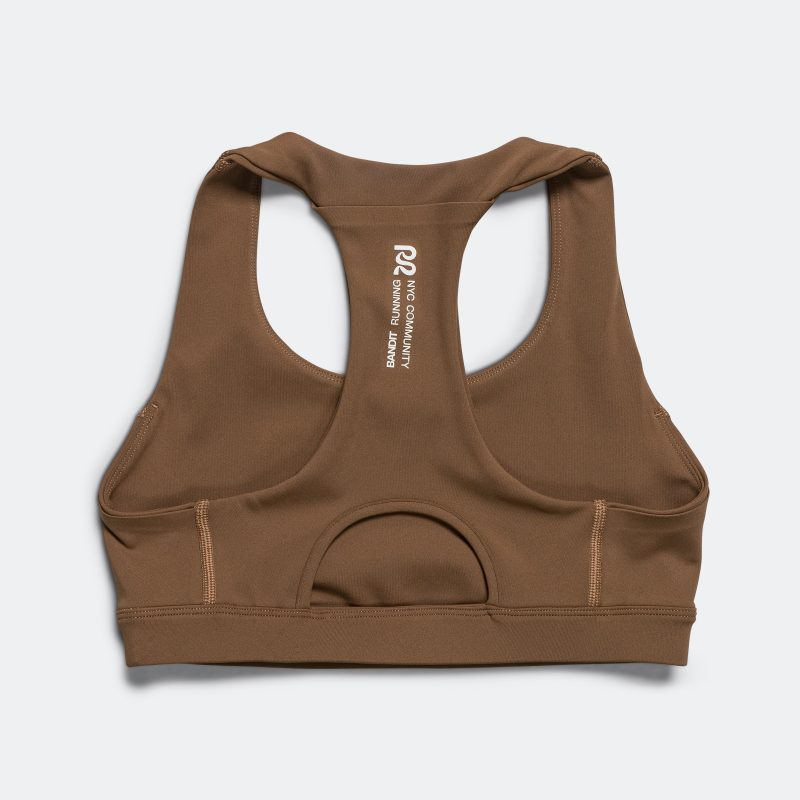 bandit running womens stamina scoop neck bra nutmeg 2