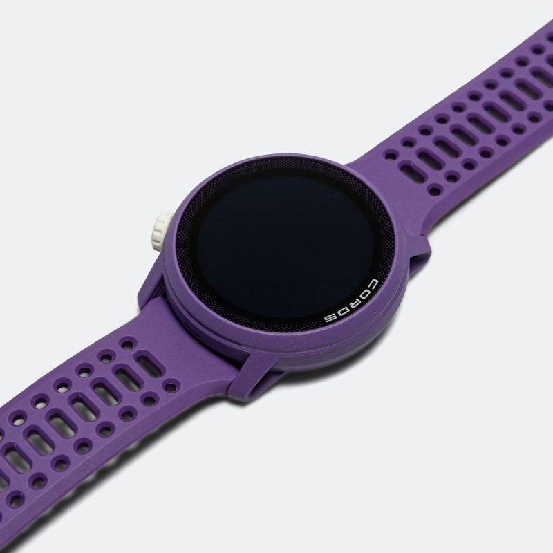 coros pace 3 gps sport watch retro pack violet silicone 5