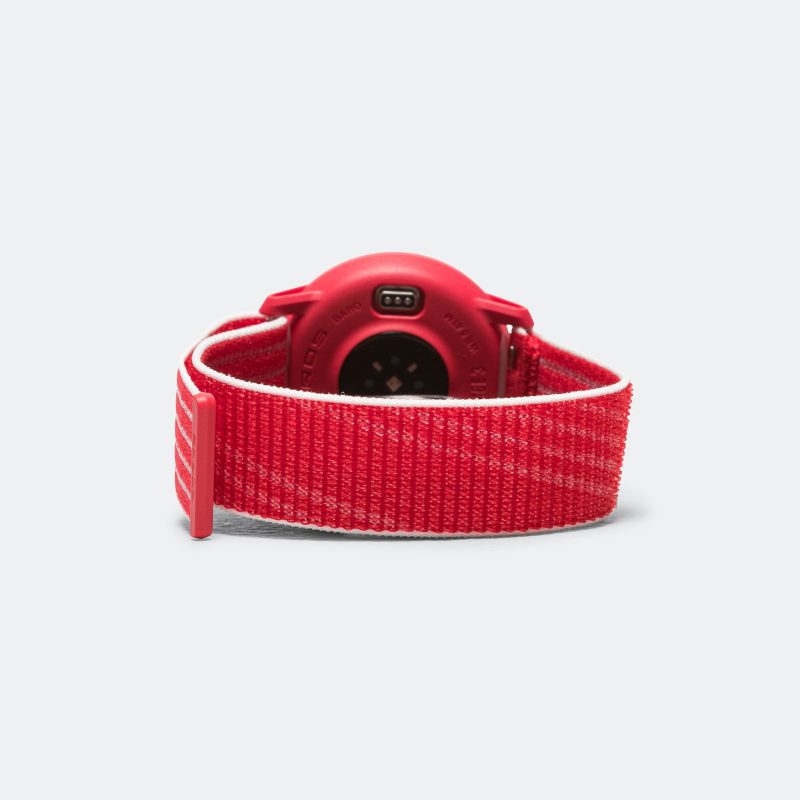 coros pace 3 gps sports watch track edition red nylon 2