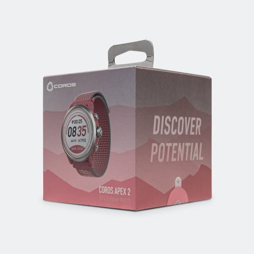 coros running watches apex 2 gps outdoor watch pink 7