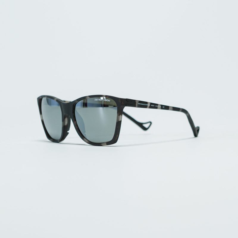 district vision fw21 keiichi running sunglasses tortoise 2