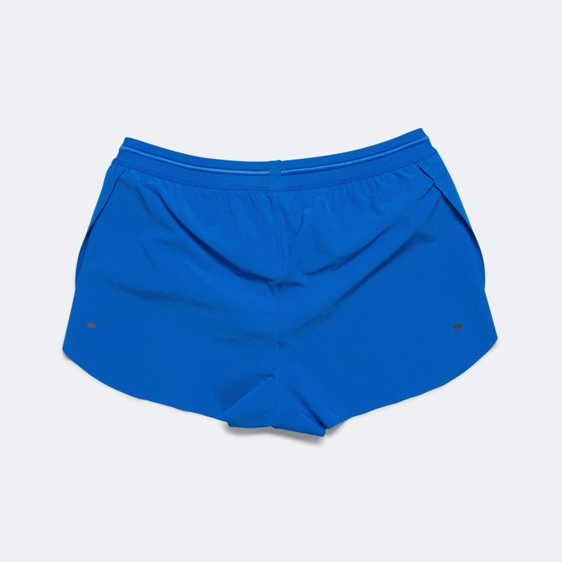 district vision running mens 2 inch race shorts surf blue 2