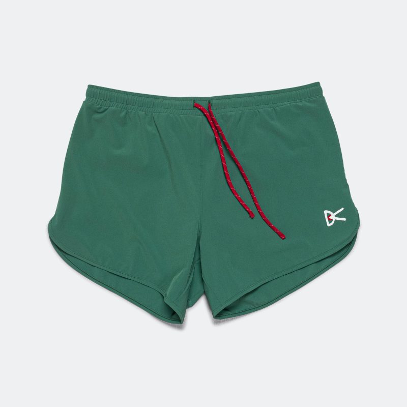 district vision running mens 5 inch training short pine 1