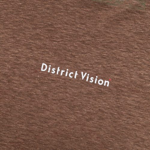 district vision running mens hemp short sleeve tee cacao 4