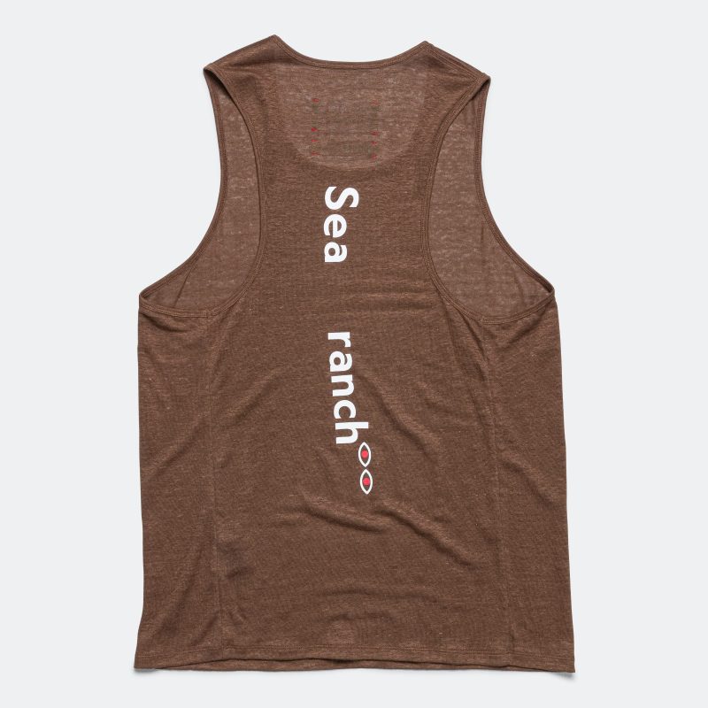 district vision running mens hemp singlet cacao 2