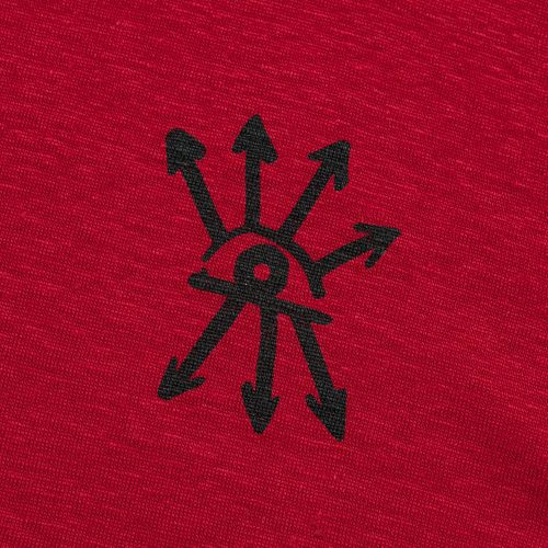 district vision running mens sukha hemp short sleeve t shirt goji red 3